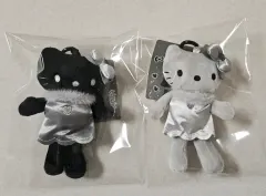 天使悪魔 ロングダリ キティぬいぐるみ キーホルダー