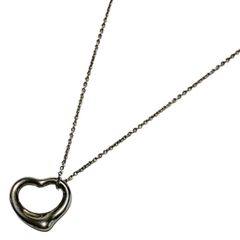 TIFFANY&Co.(ティファニー) ネックレス オープンハート シルバー