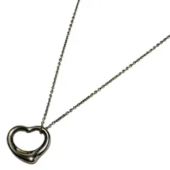 TIFFANY&Co.(ティファニー) ネックレス オープンハート シルバー