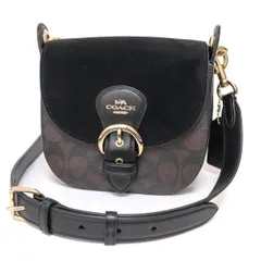 コーチ シグネチャー 2Wayバッグ クリオ ショルダーバッグ COACH ブラウン【OS】