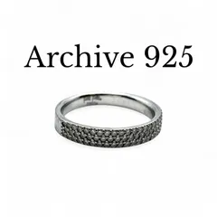 【マルチストーン】パヴェ装飾 Silver 925 刻印 Vintage Design Ring シルバー ヴィンテージ デザイン リング 16号 指輪 クラシック