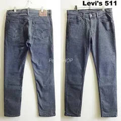 Levi's　リーバイス　511　2WAY ストレッチ　W86cm / W34 / L　スリムストレートデニム　グレー　メンズ