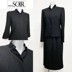 ♪当日発送可能【美品】 ソワールぺルル　東京ソワール　3点セット　高級喪服礼服