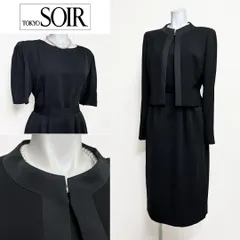 ◆当日発送可能【美品】東京ソワール　ソワールぺルル　高級礼服　9号　3点セット