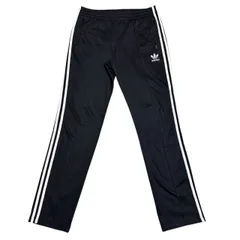 古着 adidas アディダス トラックパンツ ブラック スリーストライプス 2511-550