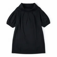 シンノスケ SHINNOSUKE designed by PETER ワンピース タグ付き 無地 ロング 黒 LLサイズ 891280