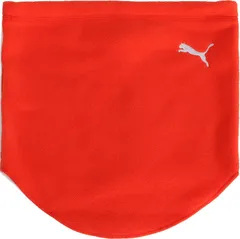 プーマ PUMA プーマネックウォーマー メンズ レディース 男性 女性 マフラー スヌード フリース素材 保温 防寒 アジャスター付き 調整 トレーニング ロゴ ワンポイント  054775 04 レッドマゼイング