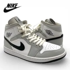 NIKE ナイキ ジョーダン 1 ミッド 29cm ライトスモークグレー