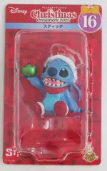 【中古】置物・装飾品 スティッチ フィギュアオーナメント 「Happyくじ ディズニー クリスマスオーナメントくじ2025」 フィギュアオーナメント賞