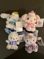 サンリオ シナモロール マイメロディ クロミ ポチャッコ ぬいぐるみ キーホルダー セット