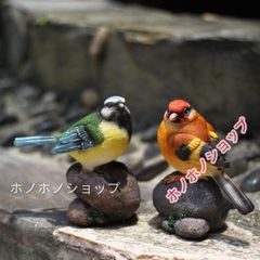 レフトン Lefton 鳥 置物 3体セット ミニ フィギュリン マット - メルカリ