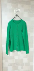 レディース 緑カーディガン(新品)