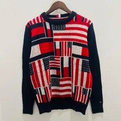 【40%OFF】TOMMY HILFIGER Tommy Filfiger トミーヒルフィガー ゴルフ メンズ THMA965 セーター ゴルフウェア ネイビー Mサイズ 長袖 定価15,950円