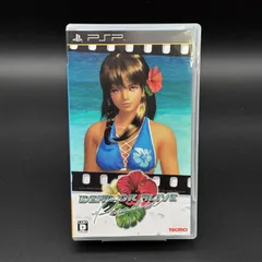 デッドオアアライブ パラダイス ハガキ付き PSP TECMO テクモ 動作確認済み