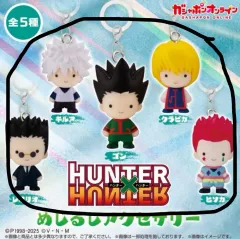 5種フルセット/未開封 HUNTER×HUNTER めじるし 1弾 ガチャ キルア クラピカ ヒソカ ゴン