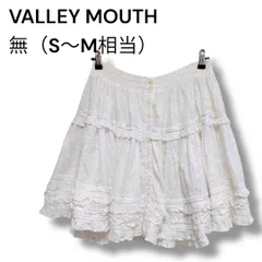 a1839 【VALLEY MOUTH】カットワークレース フリル ミニスカート 原宿系 ホワイト