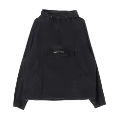ディスイズネバーザット 23FW オーバーサイズ アノラック（アノラック） フーディー ジャケット ウォッシュド ブラック