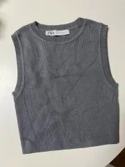 ザラ ノースリーブカットソー