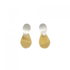 エテ 925/K18WG ピアス