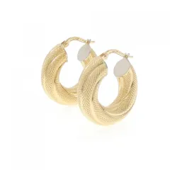 ⭐️ウノアエレ⭐️750刻印 フープ ハート型 ピアス 売り切り価格