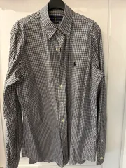 ポロ ラルフローレン ギンガムチェック シャツ s