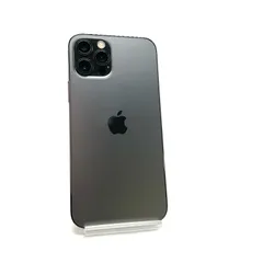 【全額返金保証】【最速発送】 iPhone 12 Pro 128GB グラファイト au SIMフリー 白ロム 美品 動作確認済 80%