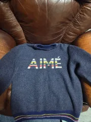 エーム リー レオン ドール x WOOLRICH(ウールリッチ) AIME ニット セーター