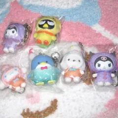 サンリオ ちびキャラ ぬいぐるみキーホルダー 海洋生物スイーツシリーズ クロミ シナモロール ポチャッコ