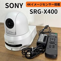 SONY | SRG-X400 4K Swivel Camcorder, White
