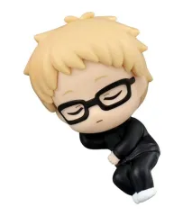 未開封 ハイキュー ねむらせたい カプセルトイ ガチャ 月島 蛍 ケイ フィギュア