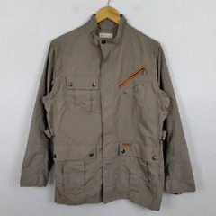 Foxfire フォックスファイヤー フィールドジャケット 無地 ベージュ X-LARGEサイズ メンズ 古着 アウトドア