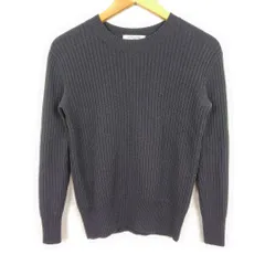 UNITED ARROWS ユナイテッドアローズ ニット 無地 ブラック レディース 古着 シンプル モード