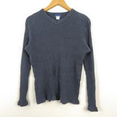 BEAMS ビームス ニット 無地 ネイビー Lサイズ レディース 古着 シンプル シティーボーイ