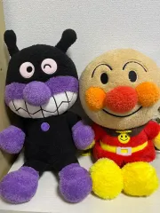 アンパンマン ばいきんまん 中大型 ぬいぐるみ セット