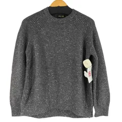 ドゥロワー Drawer カシミヤ混 ラメ5ゲージクルーネックニット レディース JPN：1 