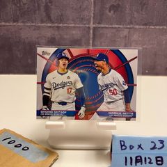 2025 Topps 大谷翔平 Shohei Ohtani Mookie Betts Los Angeles Dodgers Dual card カード