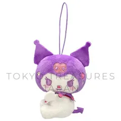 モンチッチ×マイメロディ・クロミ おすわりぎゅっとマスコット（クロミ）