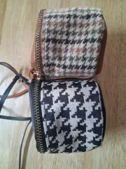 チェック財布 キーホルダー 2個セット