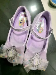 ディズニー プリンセス パープル 女の子 靴 210