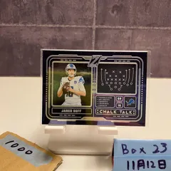 2024 Panini Zenith Football Jared Goff Detroit Lions Chalk Talk カード