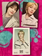 Stray Kids(ストレイキッズ・スキズ・SKZ) アイエン(I.N・ジョンイン) ドミネイト ブルーレイ 特典 トレカ 特典 フォトカード & チェキ ポラロイド セット