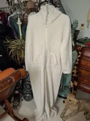 フリース ジャンプスーツ