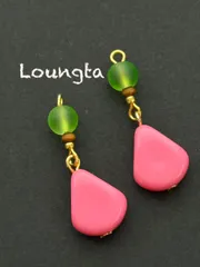 4059桜をイメージしました 樹脂ピアス