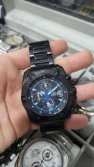 SEIKO ALBA 黒色 クロノグラフ 時計