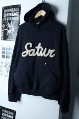 (L-XL) 新ティー WHOフーディー Tシャツ ロゴ BIG ビックロゴ ネイビー-16CEA