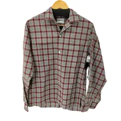 タウンクラフト TOWNCRAFT 船タグ ボックスシルエット オープンカラーチェックシャツ レディース  S/14-14 1/2のサムネイル