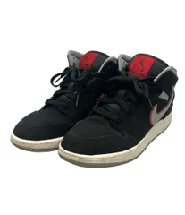 ナイキ ミドルカットスニーカー エア ジョーダン 1 MID 554725-060 レディース SIZE 23.5 (M) NIKE