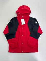正規品 THE NORTH FACE ザノースフェイス レッド ブラック ウィンドブレーカー ジャケット