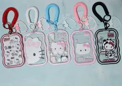 ハローキティ アークス アクリル リール ホルダー カード ストラップ ケース