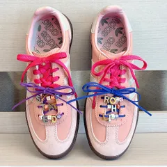 「ブランドリメイク」「スニーカー」「リメイクスニーカー」「シューレース」「ADIDAS」ROCCtheline CharmRemake 25cm